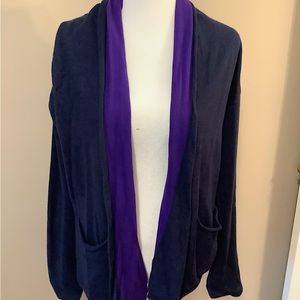 Splendid two-toned cardigan